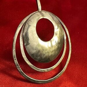 EOW POSHMARK - Authentic SILPADA Sterling Silver Circle Pendant Necklace